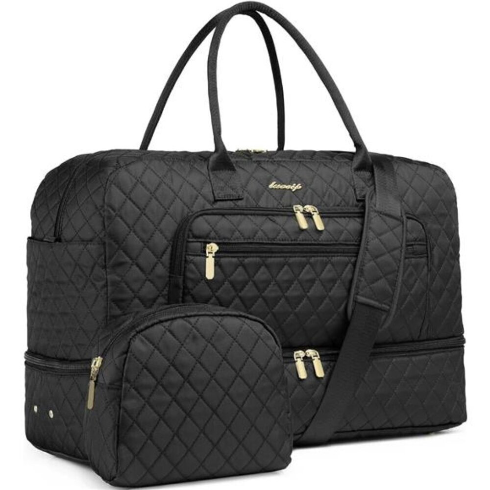 Large Women Travel Duffle Bag - Carry on Overnight Bag Weekend Travel Duffel